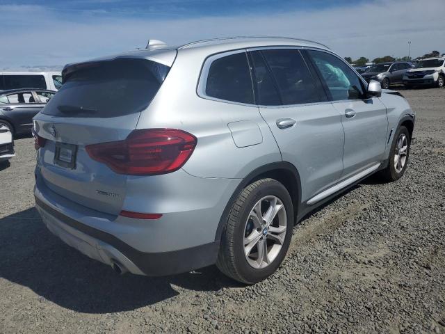 5UXTY5C06M9G83758 - 2021 BMW X3 XDRIVE30I SILVER photo 3