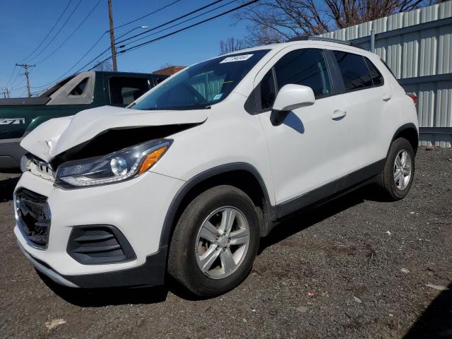 KL7CJPSB6MB325969 - 2021 CHEVROLET TRAX 1LT WHITE photo 1