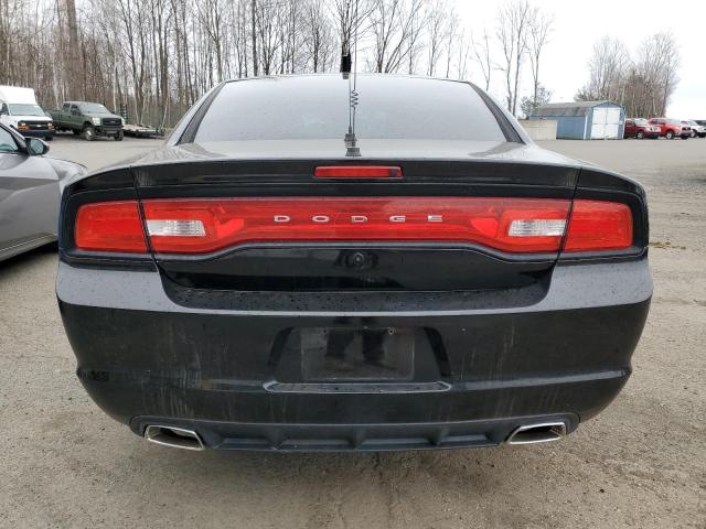 2C3CDXAT7CH146659 - 2012 DODGE CHARGER POLICE BLACK photo 6