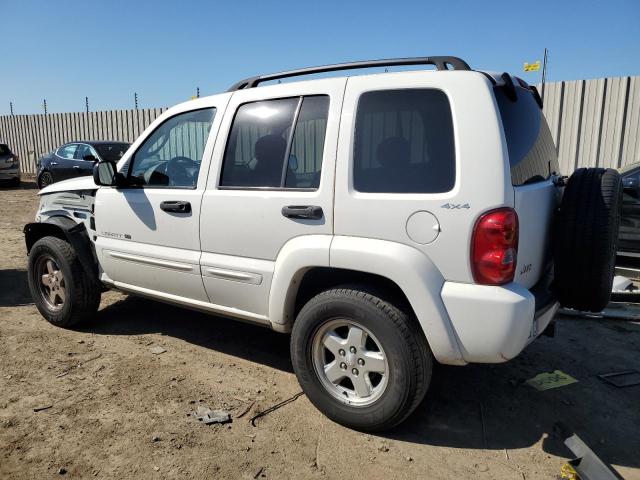 1J8GL58K02W155293 - 2002 JEEP LIBERTY LIMITED WHITE photo 2