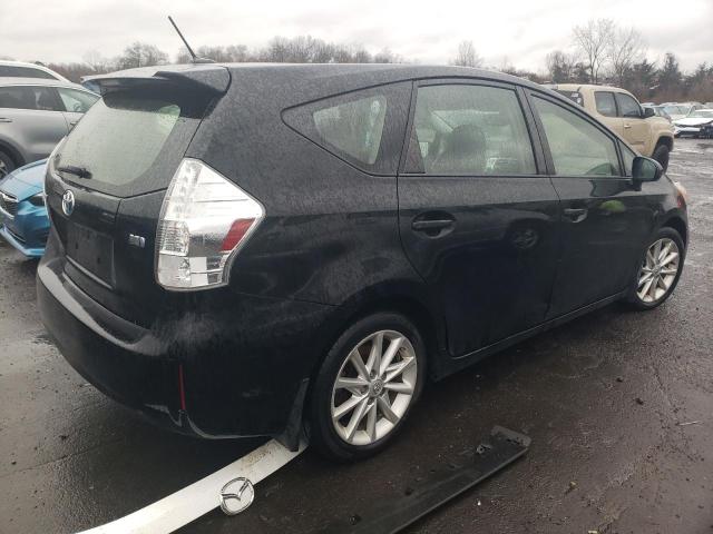 JTDZN3EU2C3155948 - 2012 TOYOTA PRIUS V BLACK photo 3