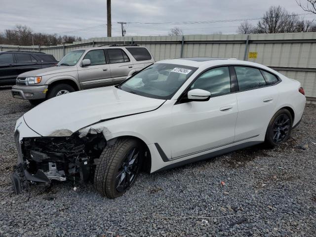 WBY43AW0XPFP66619 - 2023 BMW I4 EDRIVE 35 WHITE photo 1