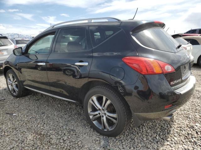 JN8AZ18W39W124951 - 2009 NISSAN MURANO S BLACK photo 2