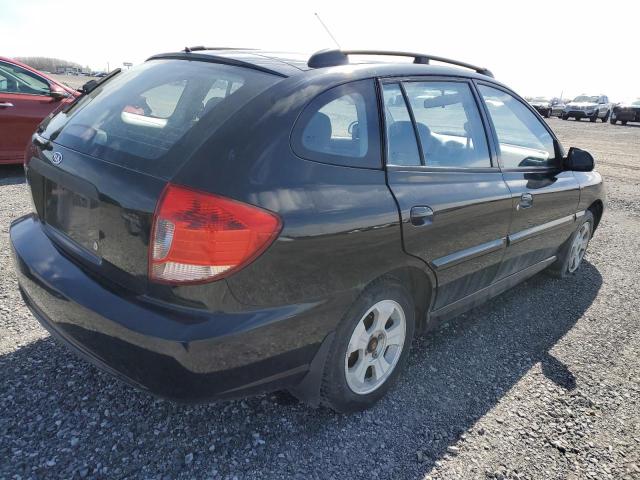 KNADC165036142381 - 2003 KIA RIO CINCO BLACK photo 3