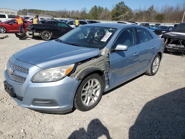 1G11C5SA6DU132198 - 2013 CHEVROLET MALIBU 1LT BLUE photo 1