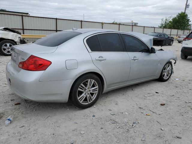 JN1CV6AP6FM503324 - 2015 INFINITI Q40 SILVER photo 3