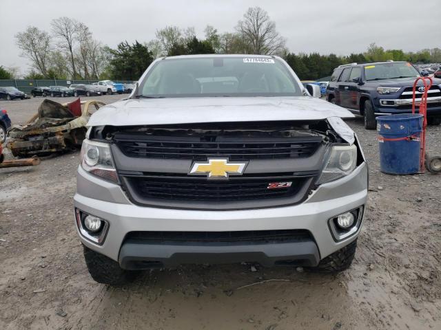 1GCGTCE33F1126592 - 2015 CHEVROLET COLORADO Z71 SILVER photo 5