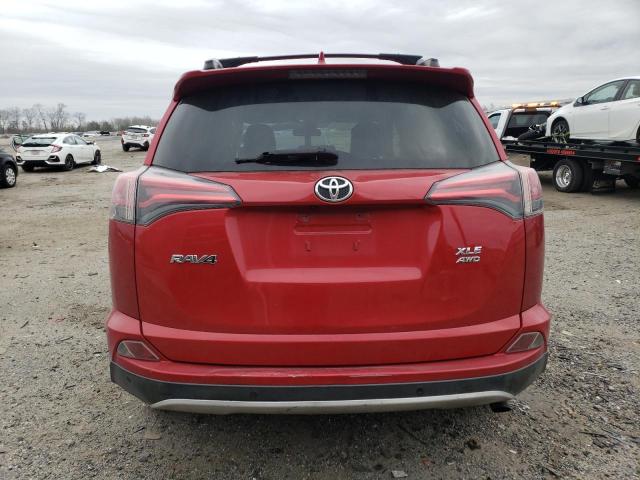 JTMRFREV6GJ097157 - 2016 TOYOTA RAV4 XLE RED photo 6