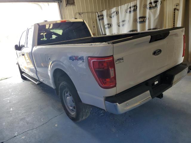 1FTFX1E5XNKE12762 - 2022 FORD F150 SUPER CAB WHITE photo 2