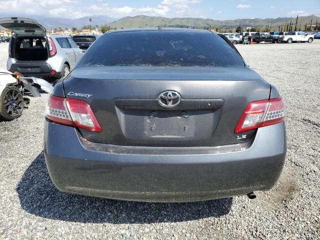 4T4BF3EK4BR103633 - 2011 TOYOTA CAMRY BASE GRAY photo 6