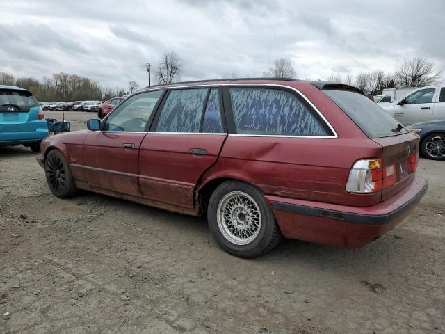 WBAHJ6322SGD24688 - 1995 BMW 525 IT AUTOMATIC BURGUNDY photo 2