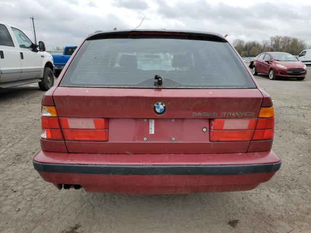 WBAHJ6322SGD24688 - 1995 BMW 525 IT AUTOMATIC BURGUNDY photo 6