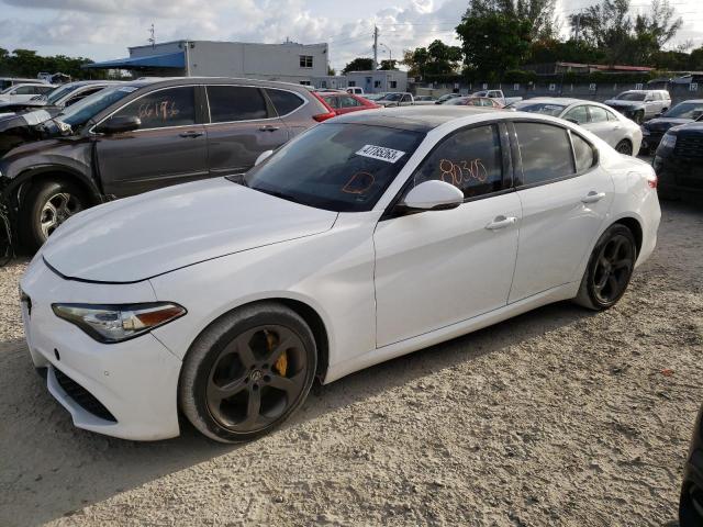 ZARFAEEN9H7560178 - 2017 ALFA ROMEO GIULIA TI Q4 WHITE photo 1