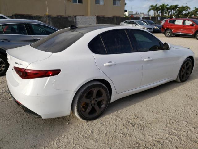 ZARFAEEN9H7560178 - 2017 ALFA ROMEO GIULIA TI Q4 WHITE photo 3