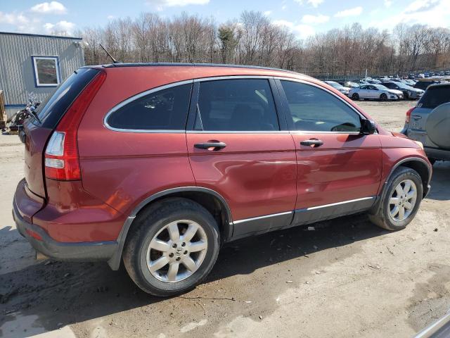 JHLRE483X8C056815 - 2008 HONDA CR-V LX BURGUNDY photo 3