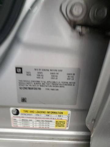 1G1ZH57B69F255789 - 2009 CHEVROLET MALIBU 1LT SILVER photo 12