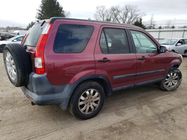 SHSRD78875U317953 - 2005 HONDA CR-V EX BURGUNDY photo 3