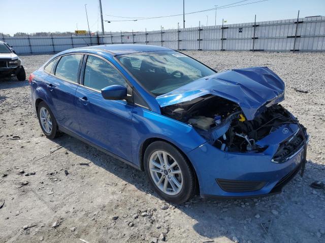 1FADP3F21JL264695 - 2018 FORD FOCUS SE BLUE photo 4