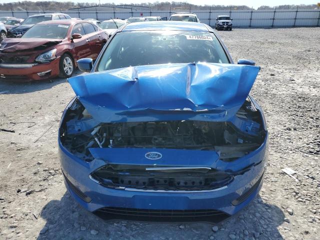 1FADP3F21JL264695 - 2018 FORD FOCUS SE BLUE photo 5