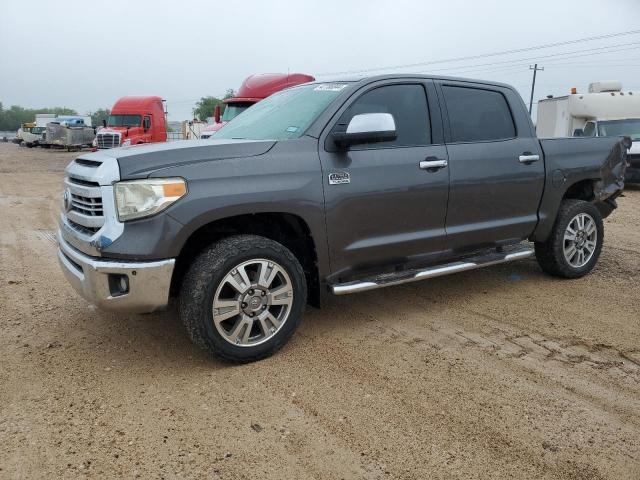 5TFGY5F14EX148221 - 2014 TOYOTA TUNDRA CREWMAX PLATINUM Grau Foto 1
