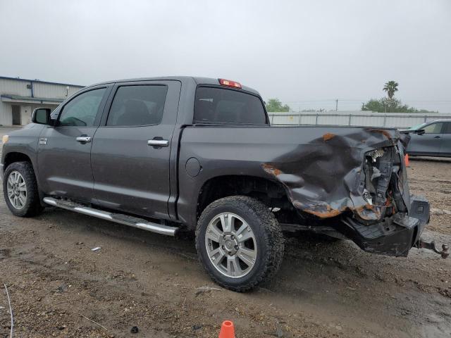 5TFGY5F14EX148221 - 2014 TOYOTA TUNDRA CREWMAX PLATINUM Grau Foto 2