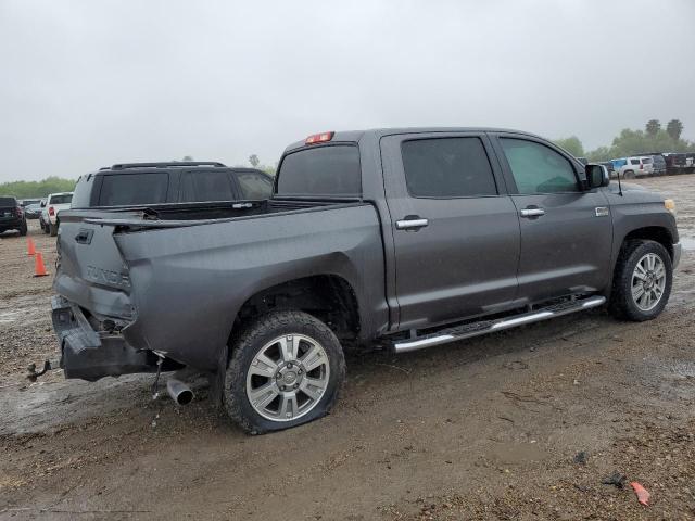 5TFGY5F14EX148221 - 2014 TOYOTA TUNDRA CREWMAX PLATINUM Grau Foto 3