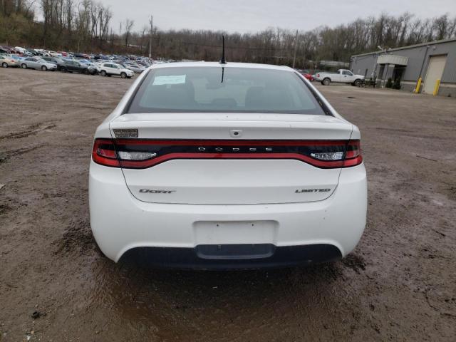 1C3CDFCA3DD155850 - 2013 DODGE DART LIMITED WHITE photo 6