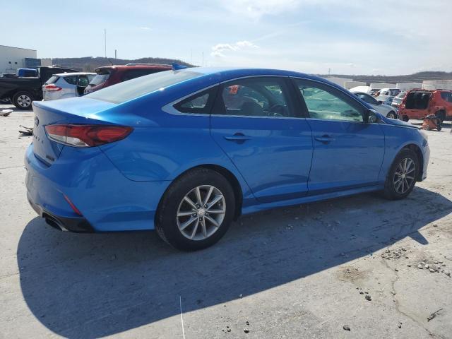 5NPE24AF5JH620213 - 2018 HYUNDAI SONATA SE BLUE photo 3