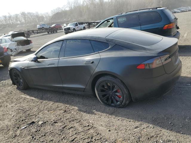 5YJSA1E27JF234256 - 2018 TESLA MODEL S შავი ფოტო 2