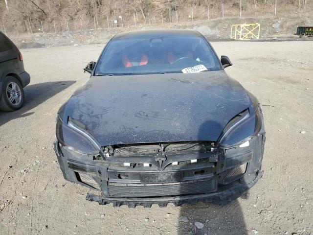 5YJSA1E27JF234256 - 2018 TESLA MODEL S შავი ფოტო 5