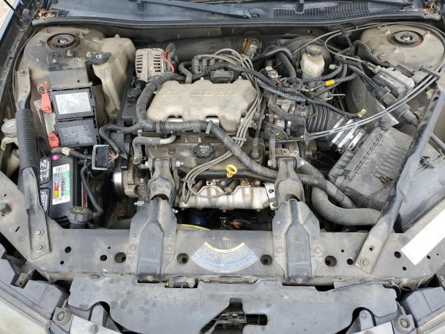 2G1WF52E649141318 - 2004 CHEVROLET IMPALA BLACK photo 11