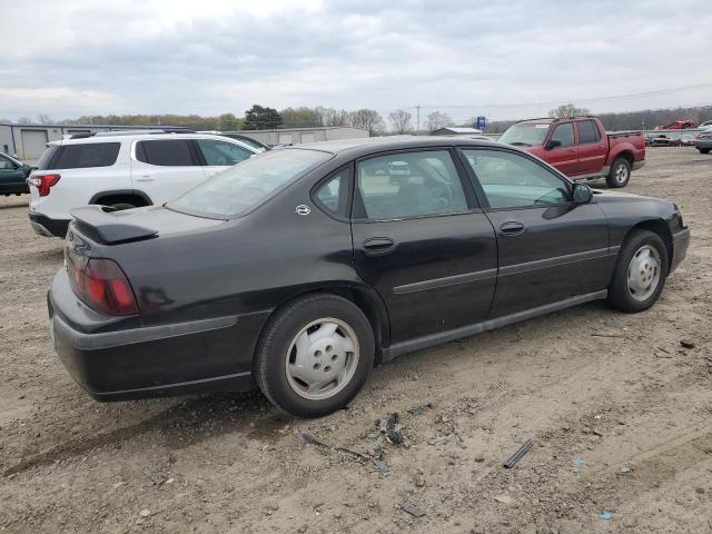 2G1WF52E649141318 - 2004 CHEVROLET IMPALA BLACK photo 3