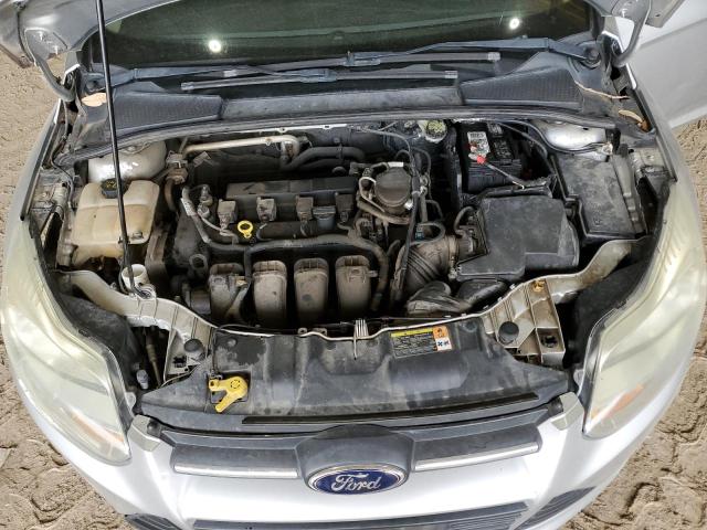 1FADP3F29EL248671 - 2014 FORD FOCUS SE SILVER photo 11