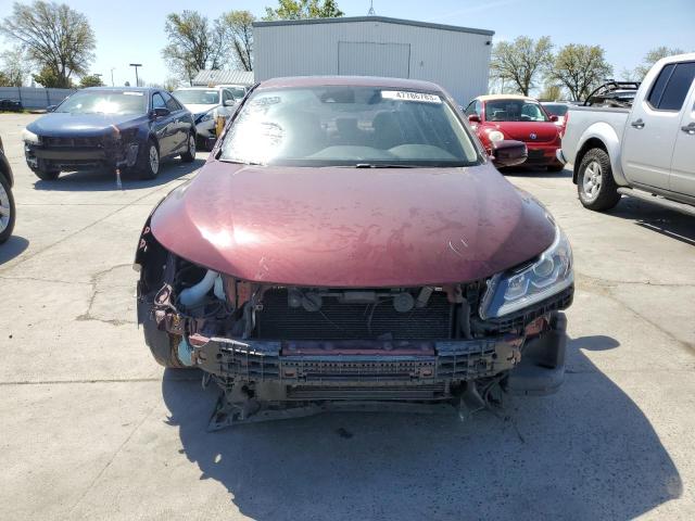 1HGCR3F07GA033174 - 2016 HONDA ACCORD EXL MAROON photo 5