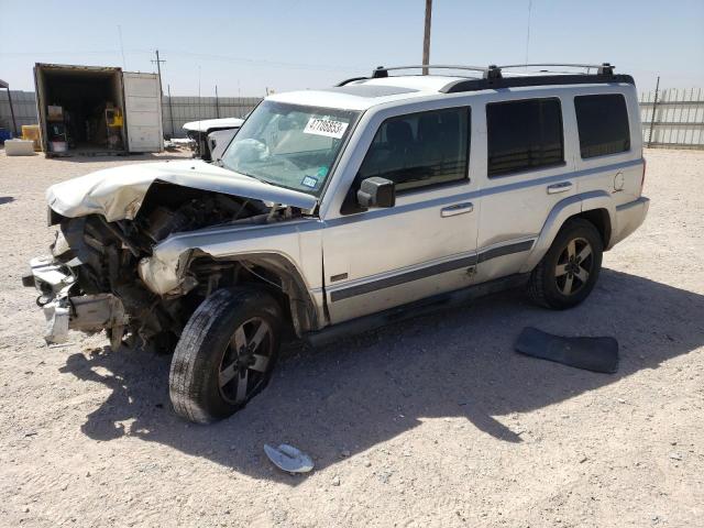 1J8HG48K08C159227 - 2008 JEEP COMMANDER SPORT SILVER photo 1