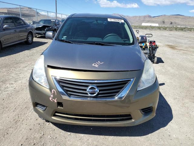 3N1CN7APXDL883300 - 2013 NISSAN VERSA S GREEN photo 5