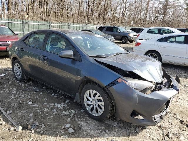 2T1BURHE4HC818091 - 2017 TOYOTA COROLLA L GRAY photo 4