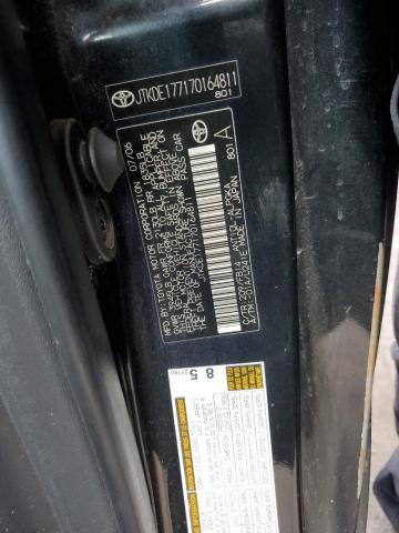 JTKDE177170164811 - 2007 TOYOTA SCION TC 黑色 照片 12
