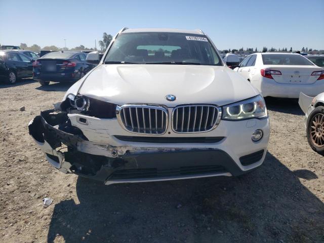 5UXWY3C5XF0E96222 - 2015 BMW X3 XDRIVE28D WHITE photo 5