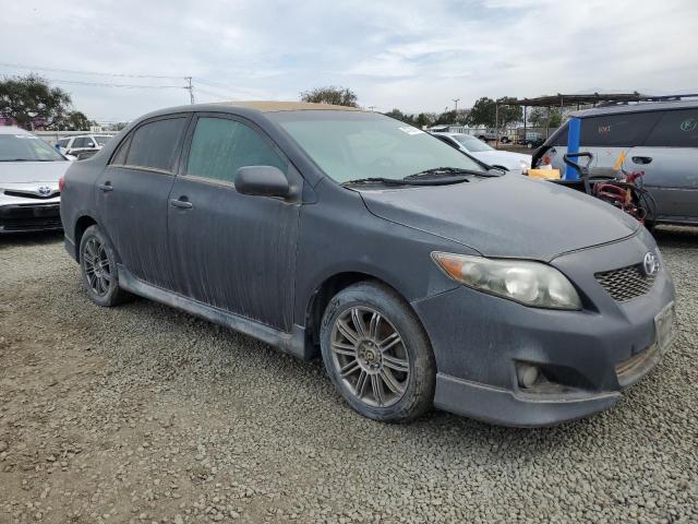 1NXBU40EX9Z039132 - 2009 TOYOTA COROLLA BASE Gris foto 4