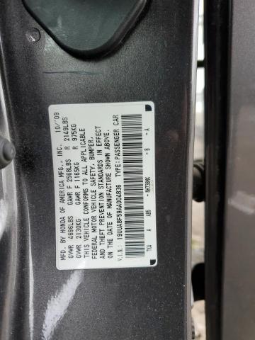 19UUA8F59AA004836 - 2010 ACURA TL GRAY photo 13