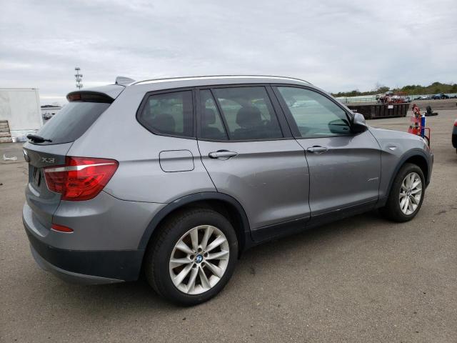 5UXWX9C53D0D01323 - 2013 BMW X3 XDRIVE28I SILVER photo 3