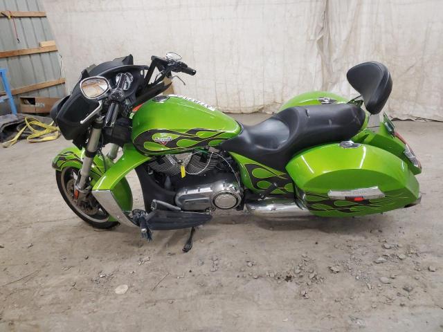 5VPDW36N3D3020365 - 2013 VICTORY MOTORCYCLES CROSS COUN Verde foto 3