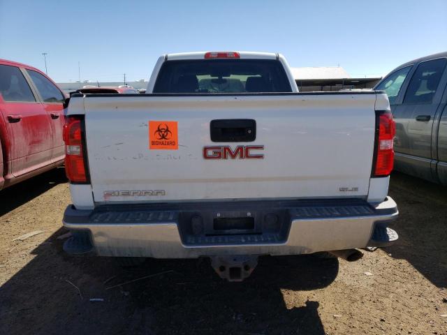 1GT22SEG7GZ391514 - 2016 GMC SIERRA K2500 SLE WHITE photo 6