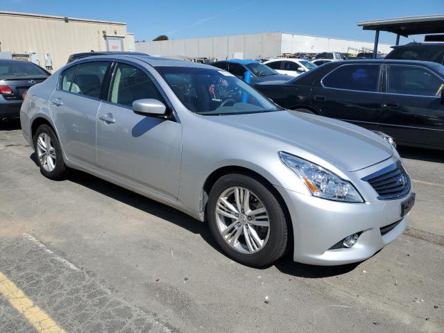 JN1CV6AP4BM305139 - 2011 INFINITI G37 BASE SILVER photo 4