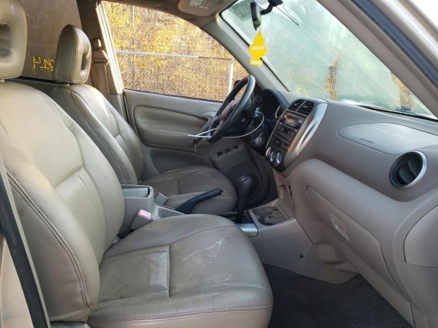 JTEHD20V240016412 - 2004 TOYOTA RAV4 棕色 照片 5