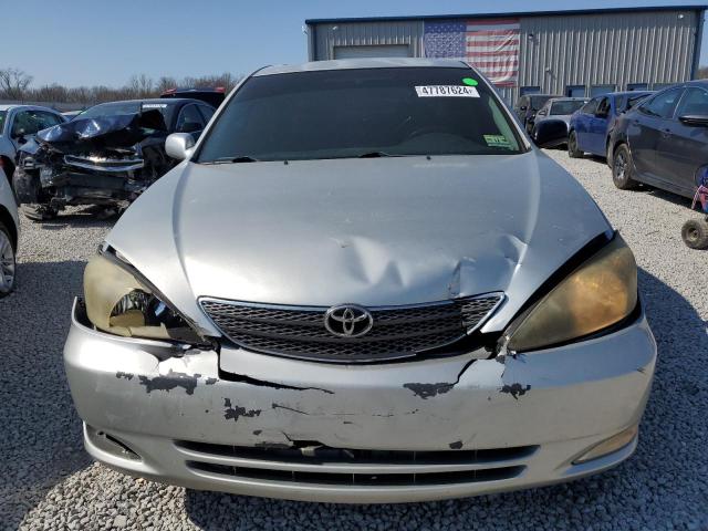 4T1BE32K02U063679 - 2002 TOYOTA CAMRY LE SILVER photo 5