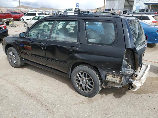 JF1SG63647H739333 - 2007 SUBARU FORESTER 2.5X BLACK photo 2