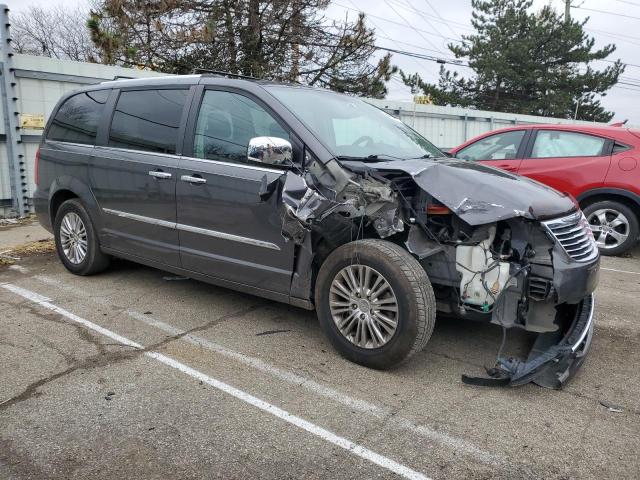 2C4RC1CG4ER297316 - 2014 CHRYSLER TOWN & COU TOURING L GRAY photo 4