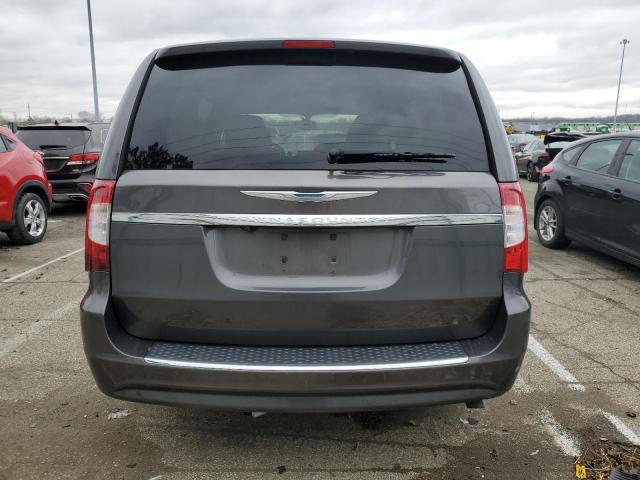 2C4RC1CG4ER297316 - 2014 CHRYSLER TOWN & COU TOURING L GRAY photo 6